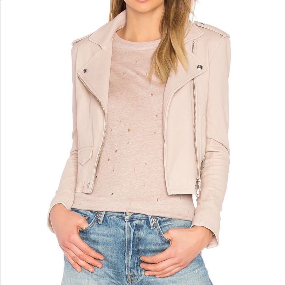 ISO!WANTED!32 - 34 IRO “Pink Sand” leather jacket